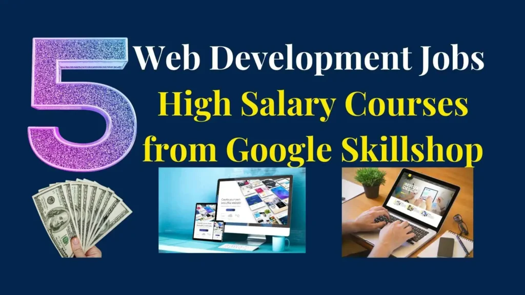 A Photo showing the computer screen in which website development is in process showing. 5 Web development jobs that pay you a high salary. The money is also showing the value of the web development jobs.