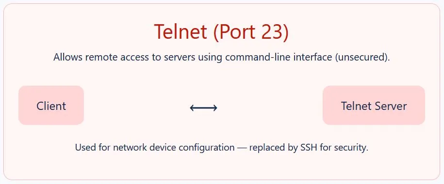 Telnet Port 23