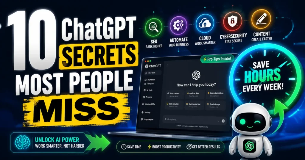 10 ChatGPT Secrets That Can Save Hours Every Week